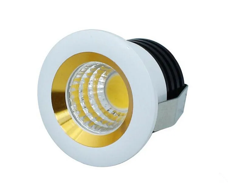 Dimmale COB 5W LED Downlight Mini LED Cabinet Lampor AC85-265V Mini LED Spotlampa