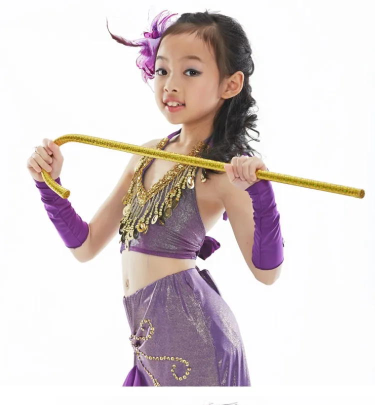 Nouveau 70 CM Arrivée Enfants Jazz Danse Béquilles Danse Du Ventre Bâton De Marche Canne Performances Accessoires Livraison Gratuite