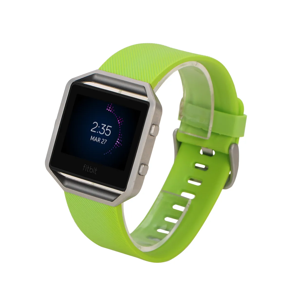 Cinturino in gomma siliconica più economico Fitbit Blaze Smart Cinturino orologio fitness Cinturino da polso con cinturino a sgancio rapido