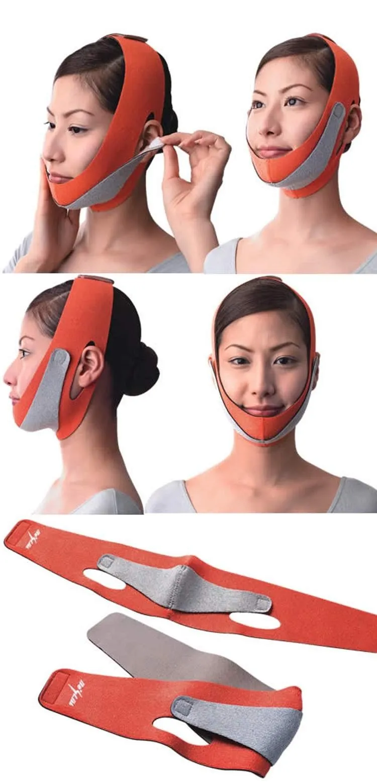 health care thin face mask slimming head facial masseger double chin skin bandage belt6181695