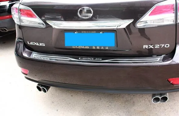 High quality stainless steel car Rear Bumper sucff Plate,guard plate,protection bar For Lexus RX270/350