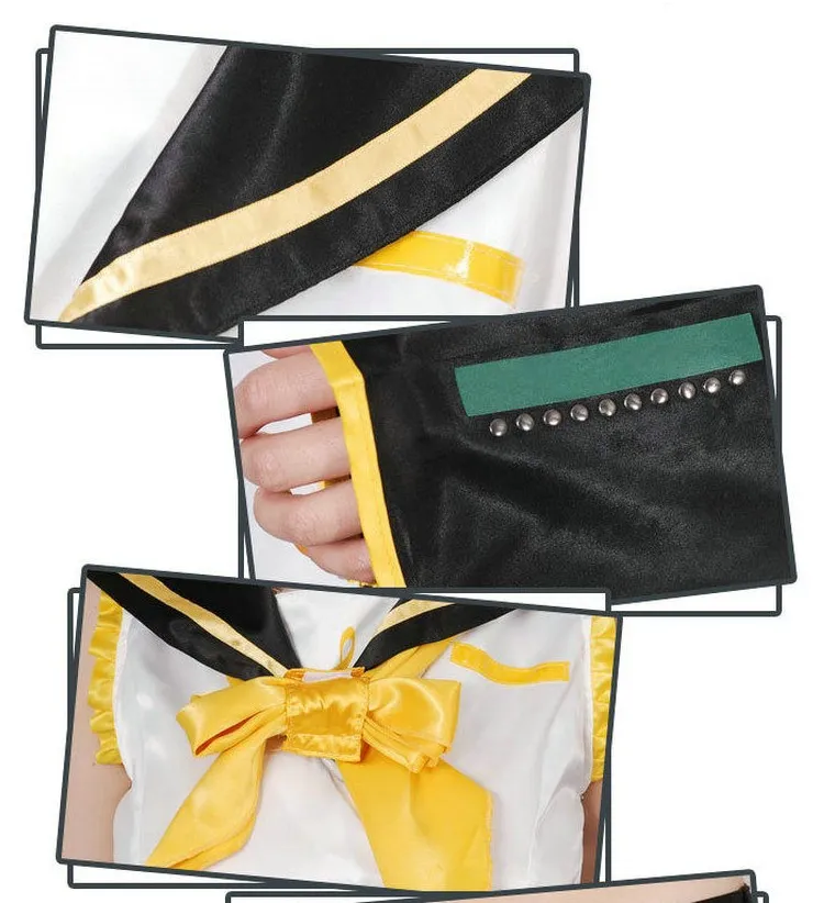 VOCALOID II Rin Kagamine cosplay costume