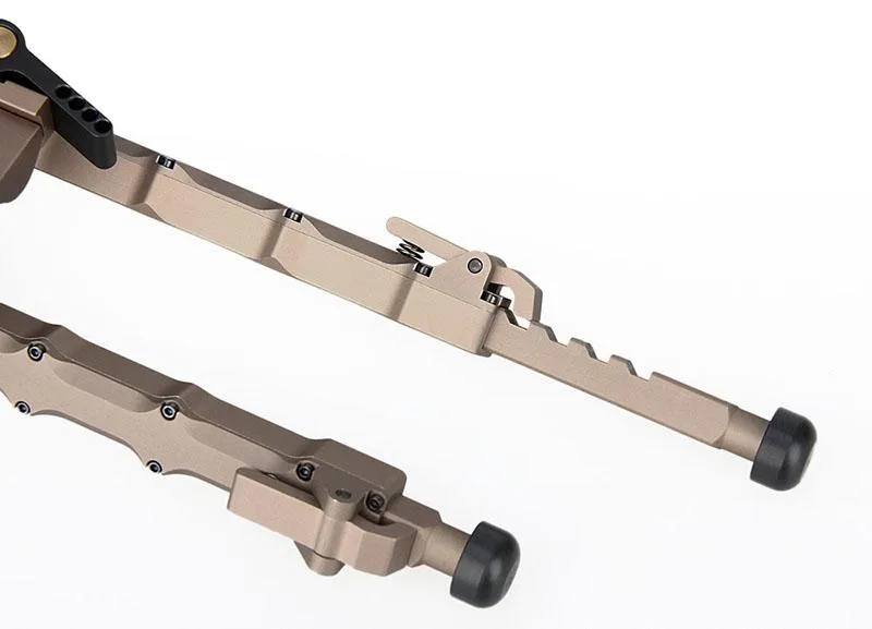 Airsoft Hunting Ar 15アクセサリー戦術SR-5クイックデタッチBipod Fit 20mm Picatinny Rail Black Tan