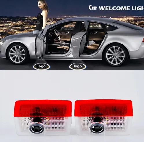 2 pz/lotto luce del Portello di Automobile Ombra del Fantasma LED Proiettore Laser Luce di Benvenuto per Mercedes Benz E B C ML Classe w212 w166 w176