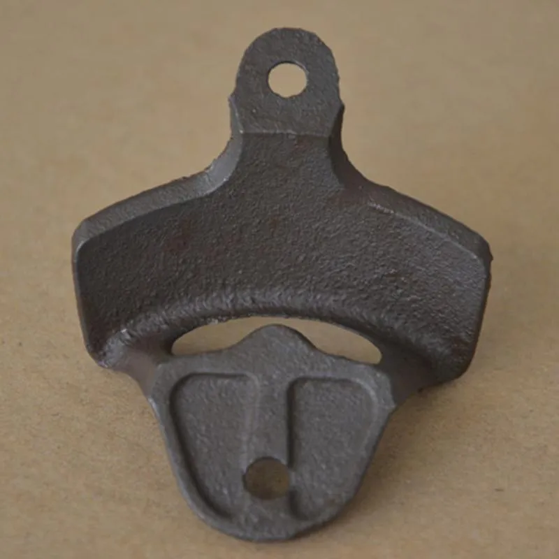 Wall-mounted Opener Beer Bottle Opener Open Here Wall-mounted Opener Cast Iron Bronze Retro Opener Kitchen Bar Tools 