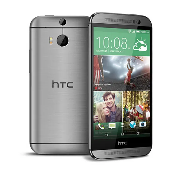 オリジナルHTC One M8ロック解除電話GSM 3G4G 2G / 32Gスマートフォン5.0 "WiFi GPS Androidクワッドコア改装電話