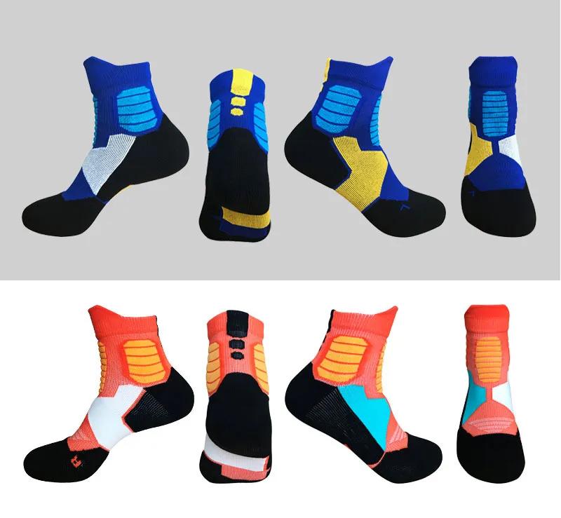 Männer Professionelle Elite Fußball Basketball Socken Baumwolle Dicke Handtuch Unten Terry Socken Docht Schweiß Deodorant Weiche Sportsocken