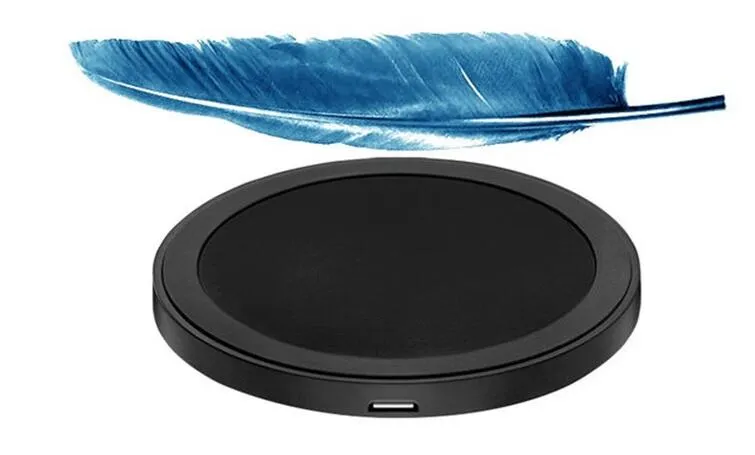 Miglior prezzo Fabbrica universale Qi Wireless Power Charging Pad kit iPhone Samsung con scatola al dettaglio 2016 A001