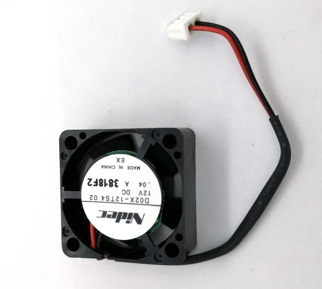 Ny original NIDEC D02X-12TS4 02 25*25*10mm 2,5 cm 12V 0,04A 2 LINES MUTE COOLING FAN