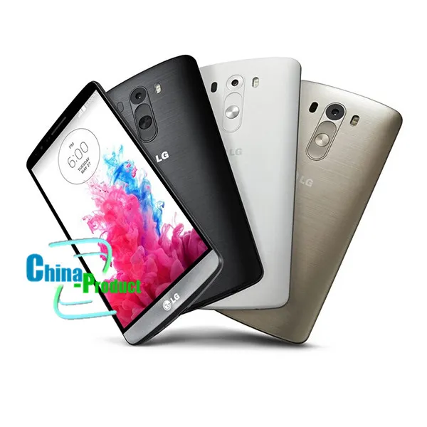 100 ٪ الأصلي LG G3 D850 D851 الهاتف المحمول الروبوت OS 4.4 13MP 5.5 