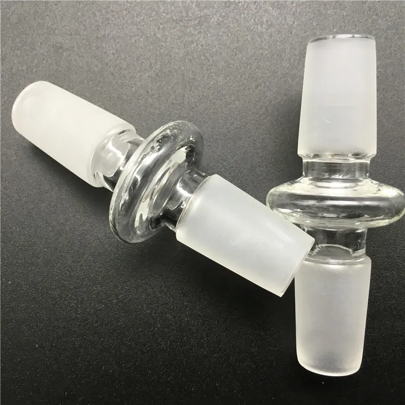 Nargile ile Cam Bong Adaptörü Sigara Su Boruları 14mm 18mm Erkek Kadın Taşlama Ağız Bongs Adaptörleri Sigara Adaptörü Dönüştürücü