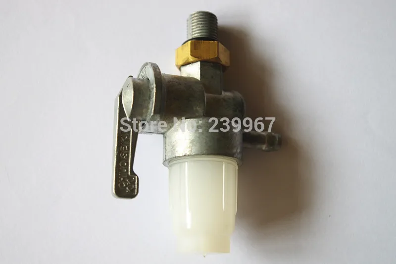 Rubinetto del carburante originale/Rubinetto del carburante/Valvola del carburante Subaru Robin EH12 EH12-2D Motore Costipatore antimanomissione