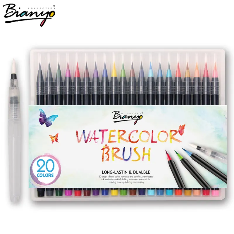 Wholesale Art Marker Bianyo Painting Brush Pens Set Soft Flexible Tip  Create Watercolor Copic Markers For Manga Comic Calligraphy From Kaiyue608,  $40