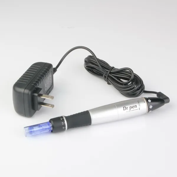 Fabrikant Directe verkoop Elektrische Dr Pen Micro Naald Stamp Derma Pen met twee gratis naaldpatroon