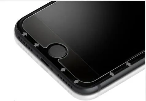 Rückseite HD Clear Displayschutzfolie für iPhone 7 4,7 ohne Einzelhandelsverpackung
