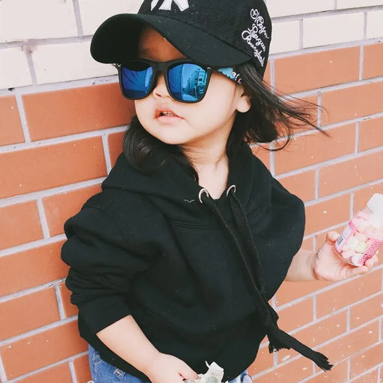 2017 new children's sunglasses, fashion wild color film parent-child sunglasses, unique personality sunglasses, baby glasses wholesale