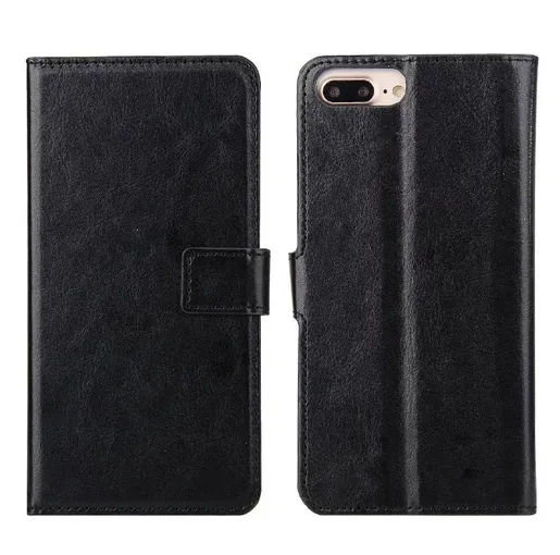 iPhone 7/iPhone 7 plus Custodia a portafoglio in pelle Flip Cover posteriore ibrida DHL