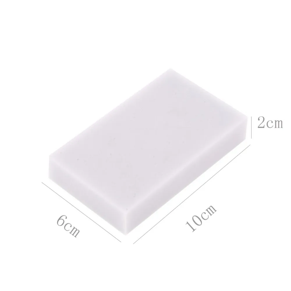 White Magic Melamine Sponges 100-PieceCleaning Eraser Multifunktionellt hushållskök Rengöringsförsörjning