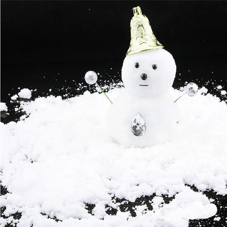 DIY мгновенный искусственный снег порошок моделирование поддельные снег для партии рождественские украшения партии праздничные дети подарок 1 килограмм