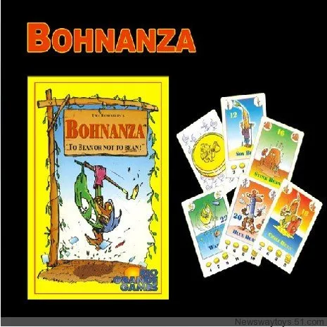 Livraison gratuite Bohnanza en genre de haricots obtiennent l'or avec les derniers jeux de société de renseignement pour enfants de la famille des enfants d'extension