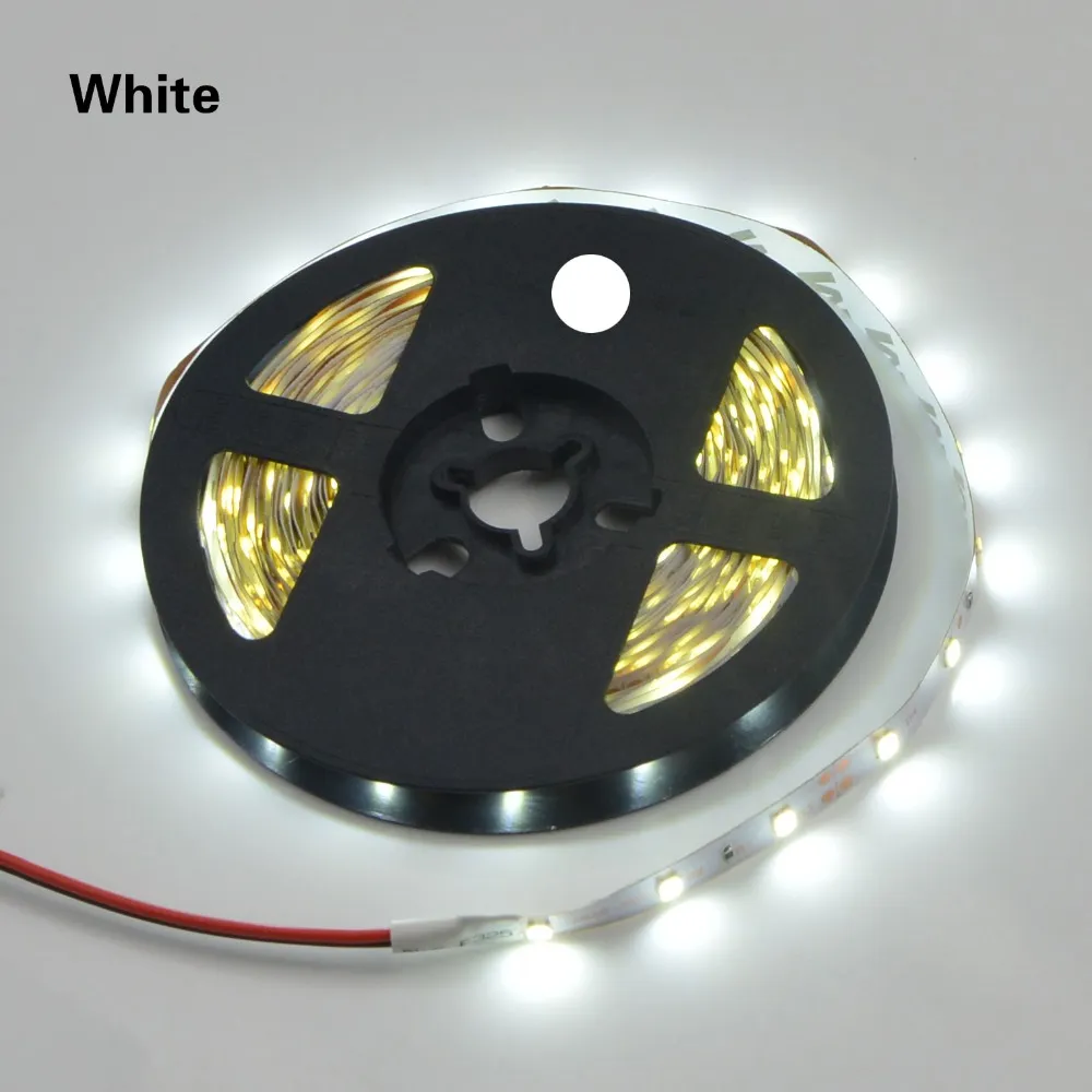 SMD 2835 RGB LED Strip licht 300 LEDs 5 M Nieuwjaar String Lint lamp Helderder dan 3528 3014 Lagere 5050 5630 Tape9834483