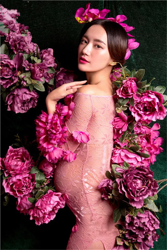 Beautiful Maternity Dress Lace Flower Fairy Maternity... From 32,05  |  DHgate