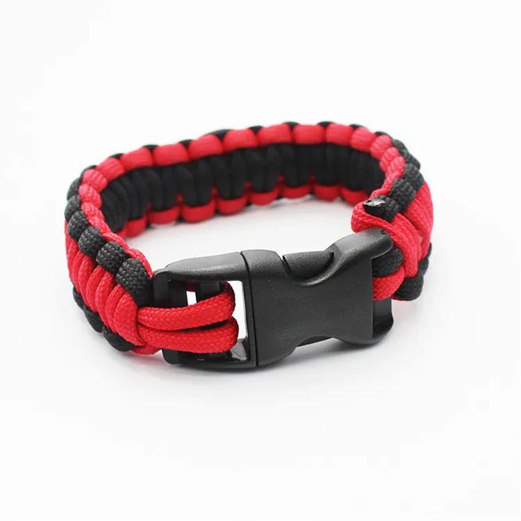 믹스 스타일 축구 팀 Paracord Survival Bracelets 맞춤형 캠핑 스포츠 팔찌 맞춤형 로고 팀 우산 팔찌 4411207