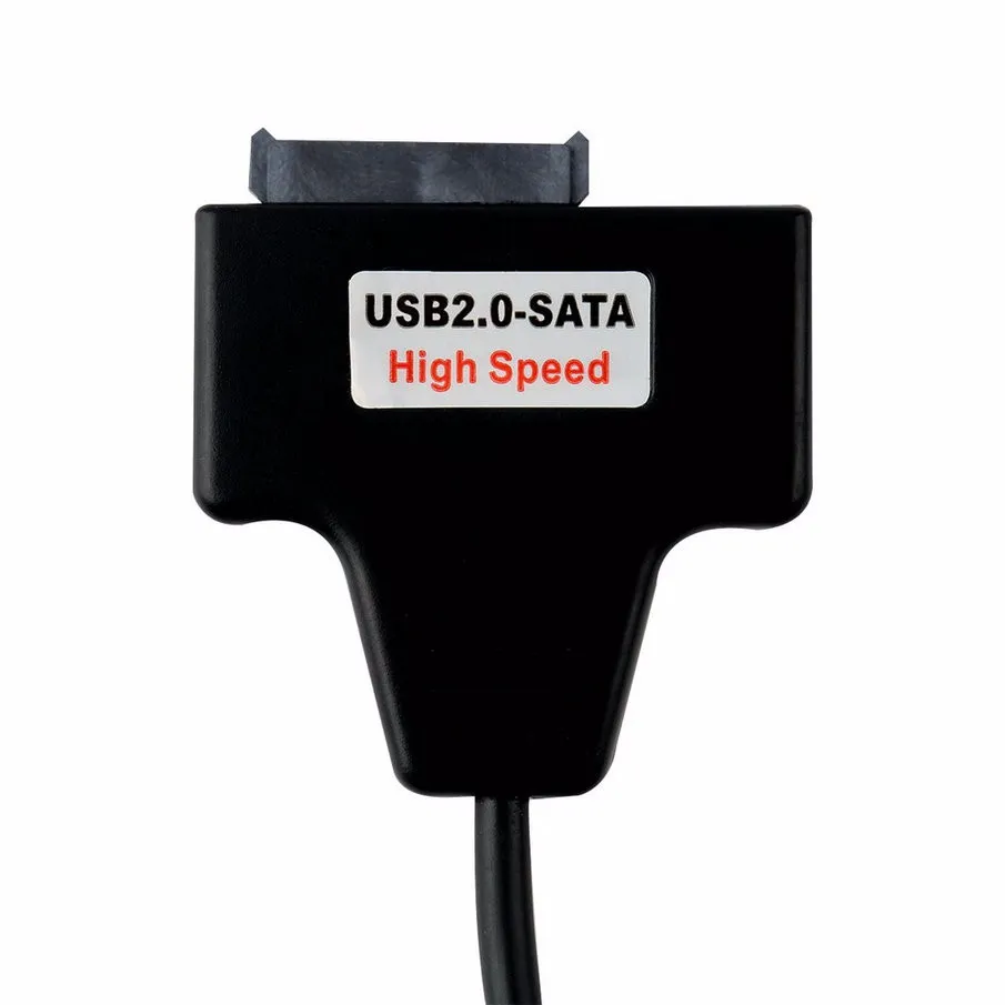 USB 2.0 naar 7+6 13Pin 13P 7PIN+6PIN Slimline SATA Laptop CD/DVD Rom Optische Drive Adapter Kabel Dual USB