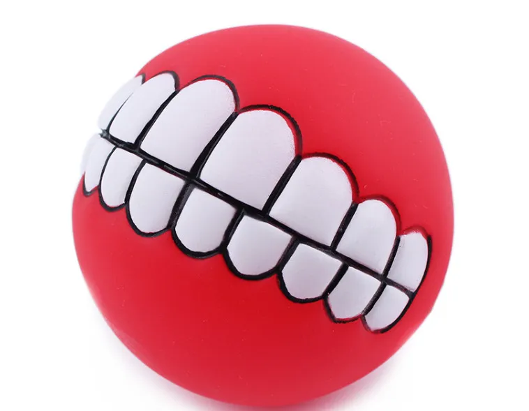 Thick Vinyl Sound Biteresistant Pet Dog Speelgoed Teeth Ball Dog Training Dog Toys lot5839865