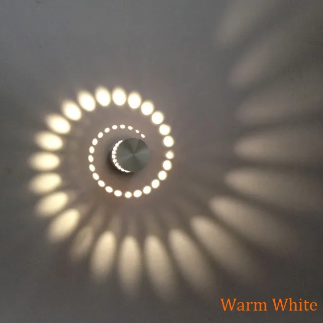 コング形の3W LEDの壁ライトのアルミニウム壁のスコンセランプAC85-265V屋内視野アート装飾のための廊下のポーチ/寝室/背景