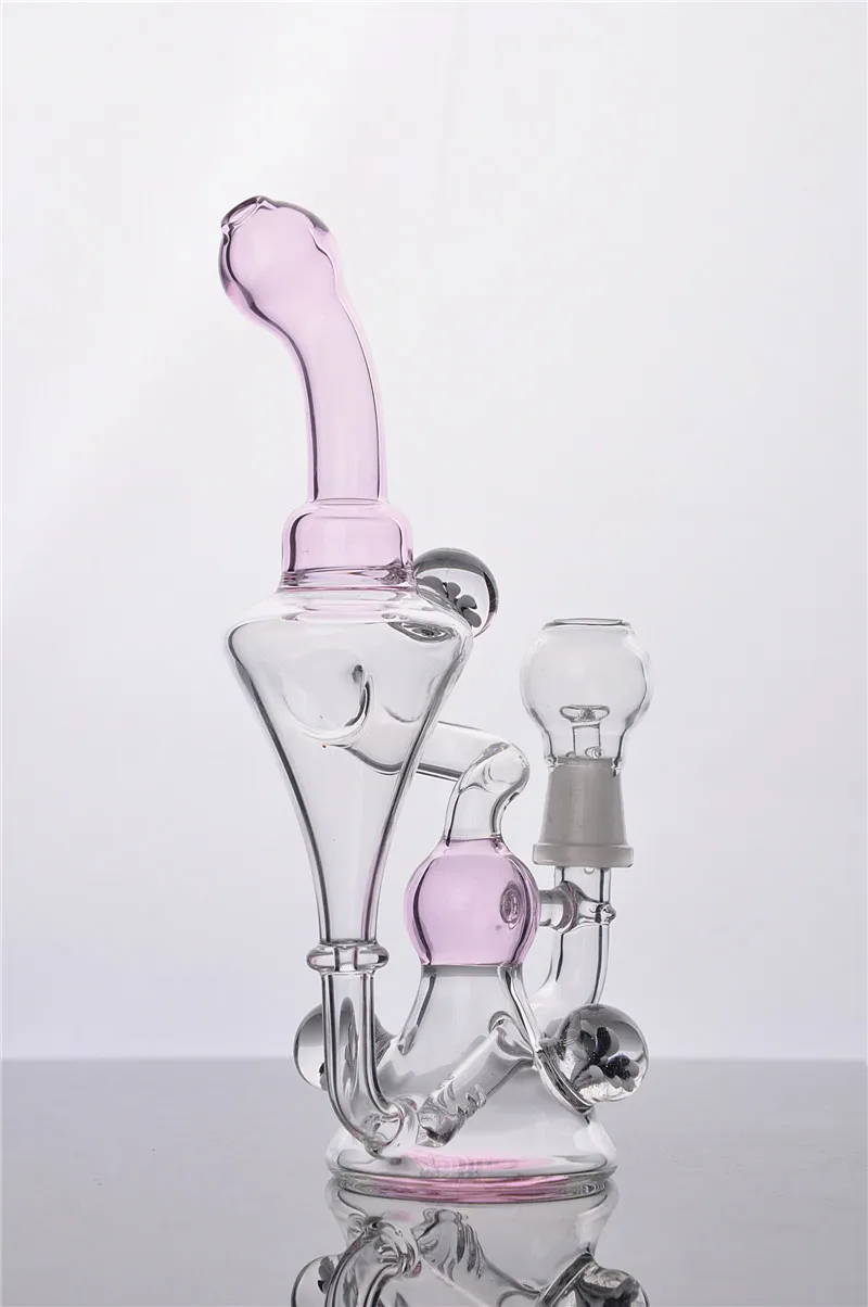 14mm Schüssel Stück Männliche Bong Recycler Bohrinseln Glas Nagel Wasser Bongs Shisha Shisha Wasser Rauchen Rohre Nagel Bongs