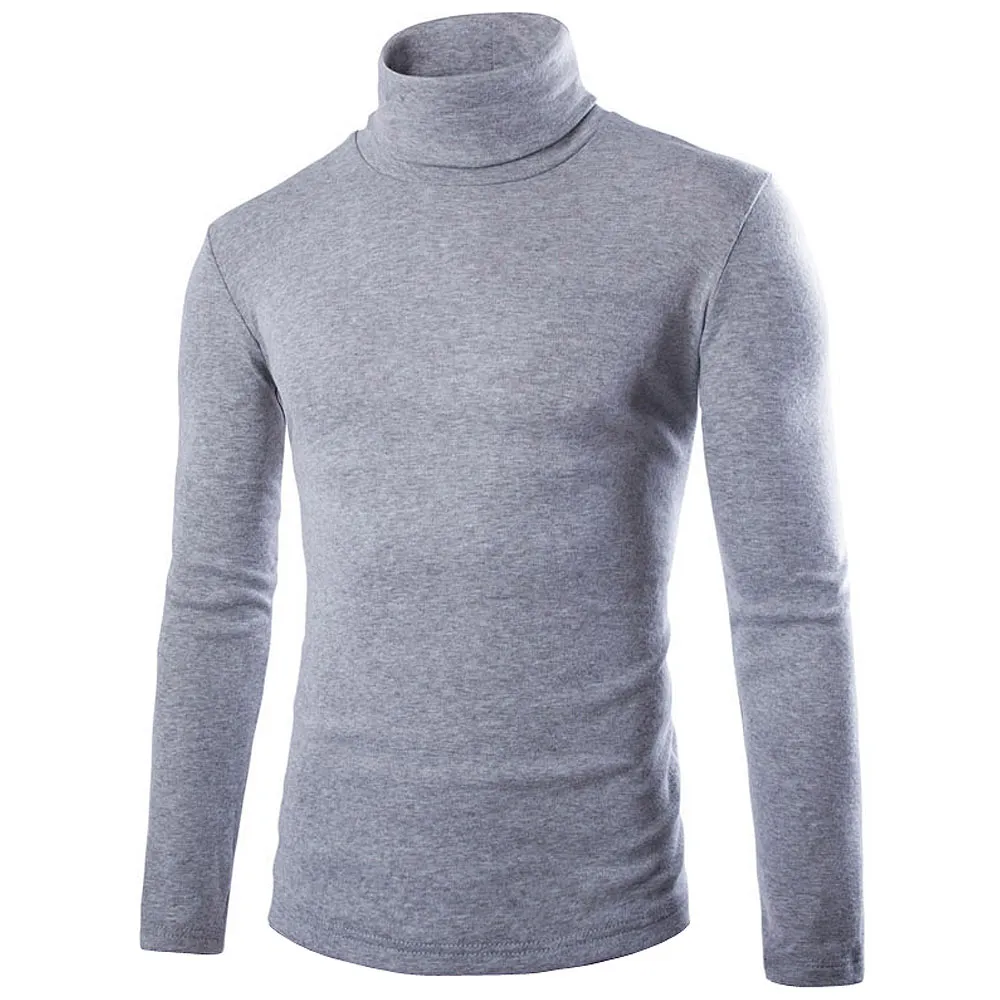 Mens Winter High Collar Knitting Shirts Mens Longline Hoodies Men Fleece Solid Sweatshirts Fashion Tall hoodie Extra Long