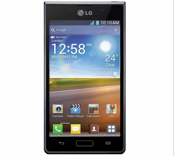 Oryginalny odblokowany LG Optimus L7 P700 4,3 calowy pojedynczy rdzeniowy telefon komórkowy Darmowa wysyłka