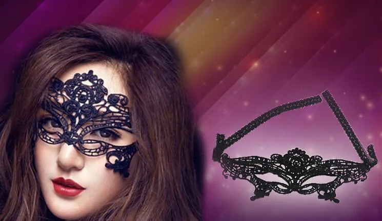 NEW Fashion Sexy Lace Party Masks Women Ladies Girls Halloween Xmas Cosplay Costume Masquerade Dancing Valentine Half Face Mask