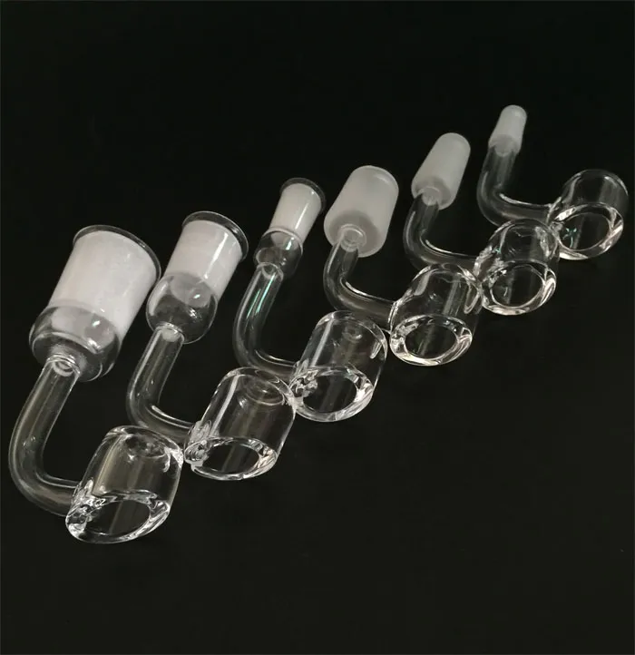 4mm Grueso Domeless Clavo de Cuarzo 10mm 14mm 18mm Hembra Cuenco Hombre Fumador Cuenco 100% Puro Banger Nail para Bongs