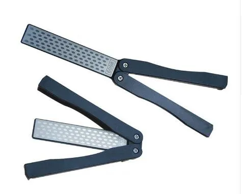Double Sided Folded Pocket Sharpener Diamond Knife Sharpening Stone Outdoor Household Kitchen Knives Tool