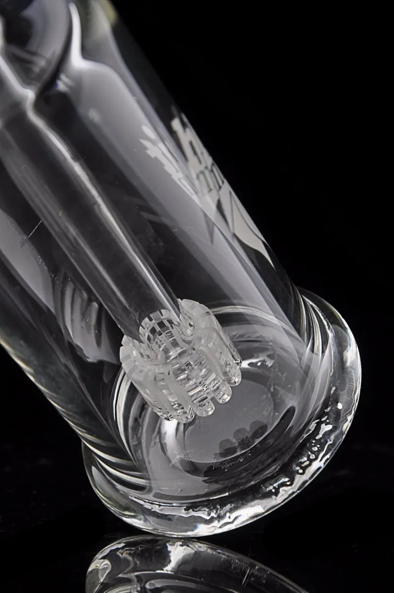 Hitman Hookahs Glass Bong Water Pipes 유리 석유 굴착 장치 14mm jpint와 함께 Bong Shisha Bong Shisha