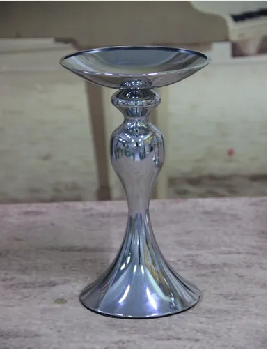 a buon mercato Nuovo vaso di tromba di ferro scheggiato centrotavola di nozze, vaso di fiori mentale vaso, vaso di fiori da sposa