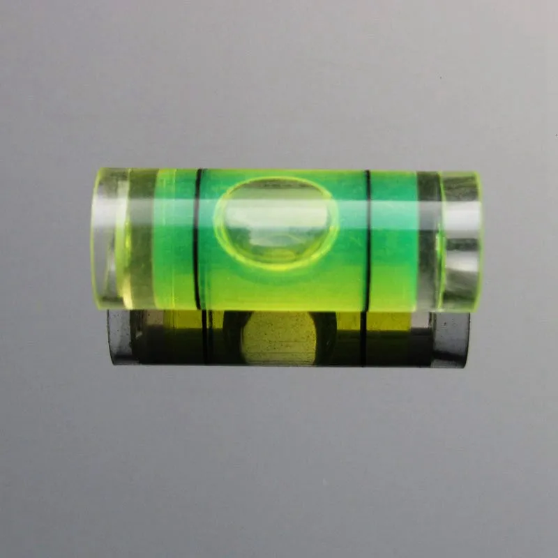 / 9.5*25mm Plastic Tube Level Bubble Spirit level Bubble for Photo Frame Level Measurement Instrument