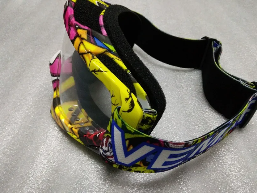 Manwomen Motocross Goggles GlassesMXオフロードゴーグルスキースポーツガファ