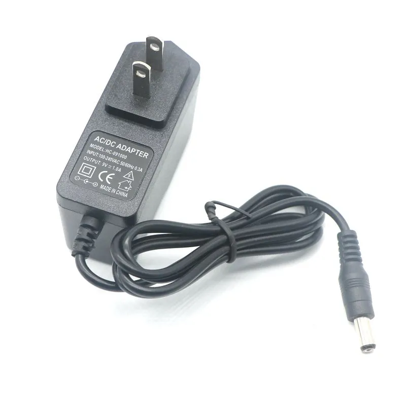 Lighting Transformers AC 100-240V to For DC 9V 1A 1000mA Switching Power Supply Adapter Charger EU/US/UK/AU Plug