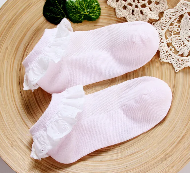 baby girls socks socks kids short socks infant cute lace sock baby sock pure color breathable lovely princess sock