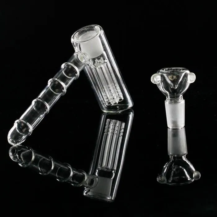 mini verre marteau bangs percolateur en verre à 6 bras bangs portables tuyaux barboteur bangs en verre conduites d'eau bong bol gratuit