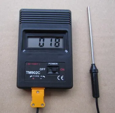 TM902C NEW Digital LCD thermometer electronic temperature weather station indoor and outdoor tester -50C to 1300C
