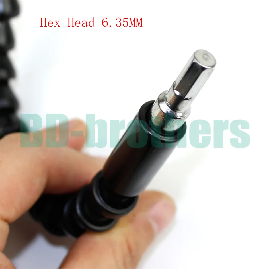 High-precision Drive Flexible Socket Extension Flexible Shaft Connecting Link For Electronic Drill Screwdriver Connect Rod 