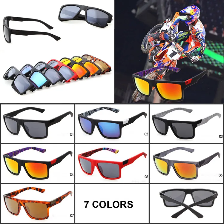 مصمم الأزياء الصيفية نظارة شمسية في الهواء الطلق دراجة نارية المخرج نظارات في الهواء الطلق الرياضة شمس الشمس مربعة الشكل