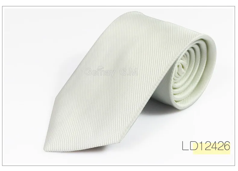 HOT Stripe cravate 145 * 8cm 30 couleurs flèche professionnelle couleur unie cravate cravate pour les hommes pour la fête des pères des hommes d'affaires cravate cadeau de Noël