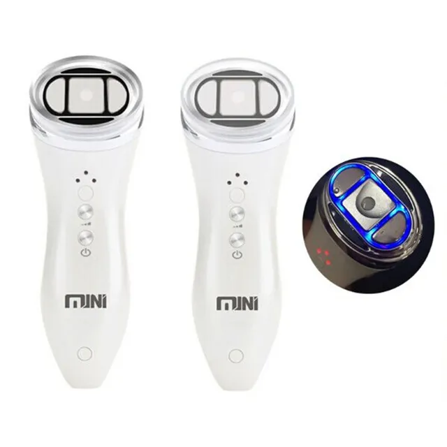 Ultrasonic Home Mini Focused Hifu beauty instrument  Proffesional Facial Rejuvenation anti aging/wrinkle Beauty machine dhl 