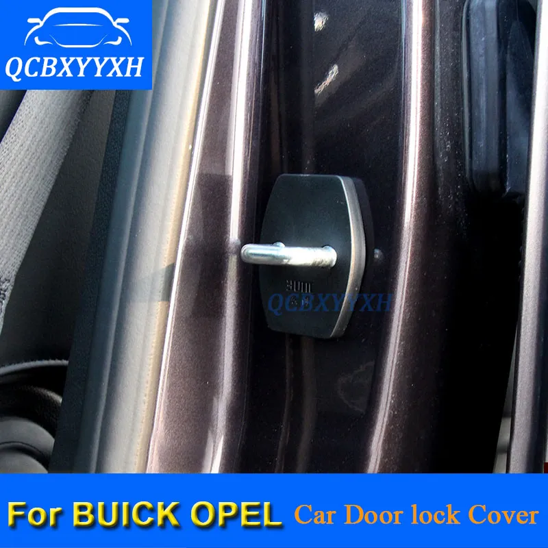 4 Pçs / lote ABS Car Bloqueio Da Porta de Proteção Capas Para Buick Opel Mokka Entar Antara Enclave Envision Regal Lacrosse Insignia Astra