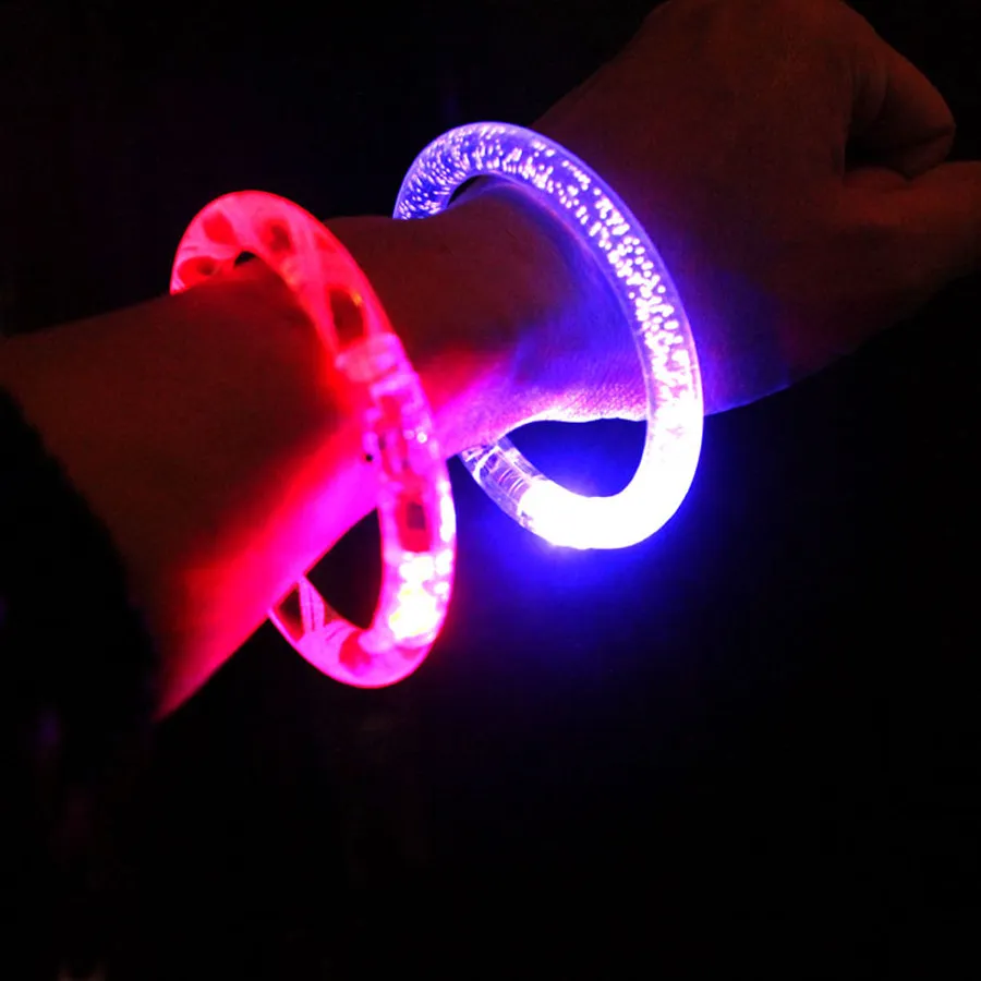 LED bracelet Light Acrylic Bangle